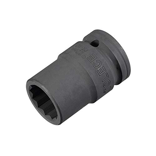 Innensechskant-Bohrer-Kit, Sechskant-Schaft, Schli Impact Socket, 3/4-Inch Drive, CR-MO Steel, 56mm Length, Standard Metric Sizes(22mm) von YUEKOPOU