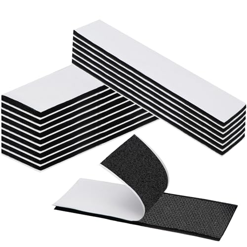 YUEVER Klettband Selbstklebend Extra Stark 16 Stück, 3x10cm Klettverschluss Selbstklebend, Doppelseitiges Klettband für DIY Glatte Oberflächen, Wände, Metall, Fliesen, Kunststoffe, Glas YUEVER Klettband Selbstklebend Extra Stark 16 Stück, 3x10cm Klettverschluss Selbstklebend, Doppelseitiges Klettband für DIY Glatte Oberflächen, Wände, Metall, Fliesen, Kunststoffe, Glas von YUEVER