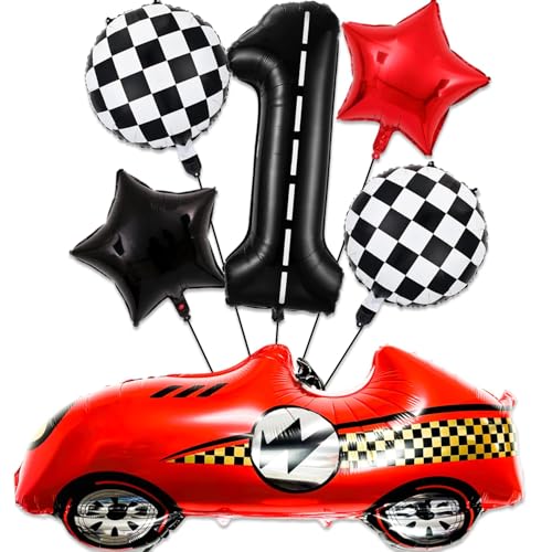 Car Geburtstagsdeko 1 Jahre,Folienballon Auto geburtstag,Auto Deko 1. geburtstag Junge,Folienballon Zahl 1,Kindergeburtstag Deko 1 Jahre,1 Jahr Rennauto Luftballons Junge Geburtstag Party Car Geburtstagsdeko 1 Jahre,Folienballon Auto geburtstag,Auto Deko 1. geburtstag Junge,Folienballon Zahl 1,Kindergeburtstag Deko 1 Jahre,1 Jahr Rennauto Luftballons Junge Geburtstag Party von YUEXNKO