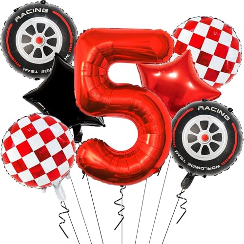 Car Geburtstagsdeko 5 Jahre,Auto Deko 5. geburtstag Junge,Folienballon Auto Geburtstag,Folienballon Zahl 5,Kindergeburtstag Deko 5 jahre,5 Jahr Rennauto Luftballons Junge Geburtstag Party Car Geburtstagsdeko 5 Jahre,Auto Deko 5. geburtstag Junge,Folienballon Auto Geburtstag,Folienballon Zahl 5,Kindergeburtstag Deko 5 jahre,5 Jahr Rennauto Luftballons Junge Geburtstag Party von YUEXNKO