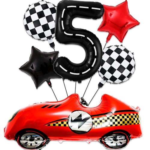 Car Geburtstagsdeko 5 Jahre,Folienballon Auto geburtstag,Auto Deko 5. geburtstag Junge,Folienballon Zahl 5,Kindergeburtstag Deko 5 Jahre,5 Jahr Rennauto Luftballons Junge Geburtstag Party Car Geburtstagsdeko 5 Jahre,Folienballon Auto geburtstag,Auto Deko 5. geburtstag Junge,Folienballon Zahl 5,Kindergeburtstag Deko 5 Jahre,5 Jahr Rennauto Luftballons Junge Geburtstag Party von YUEXNKO