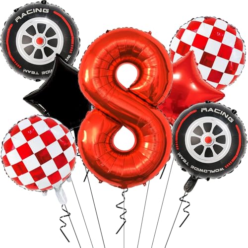 Car Geburtstagsdeko 8 Jahre,Auto Deko 8. geburtstag Junge,Folienballon Auto Geburtstag,Folienballon Zahl 8,Kindergeburtstag Deko 8 jahre,8 Jahr Rennauto Luftballons Junge Geburtstag Party Car Geburtstagsdeko 8 Jahre,Auto Deko 8. geburtstag Junge,Folienballon Auto Geburtstag,Folienballon Zahl 8,Kindergeburtstag Deko 8 jahre,8 Jahr Rennauto Luftballons Junge Geburtstag Party von YUEXNKO