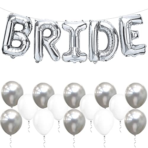 JGA Deko Frauen Luftballons Set, Bride To Be Luftballons,Bride Buchstaben Ballons,Bride to Be Deko,Hochzeit Folienballon Bride Luftballons für Bachelorette Party Deko,Hochzeit Deko JGA Deko Frauen Luftballons Set, Bride To Be Luftballons,Bride Buchstaben Ballons,Bride to Be Deko,Hochzeit Folienballon Bride Luftballons für Bachelorette Party Deko,Hochzeit Deko von YUEXNKO