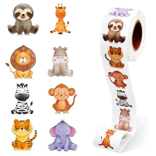 Runde Tier Aufkleber, 500pcs Tier Aufkleber, Animal Sticker Rolle, Tier Belohnungsaufkleber, Tieraufkleber Runde, Cartoon Tier Aufkleber, Tier Aufkleber, Animal Sticker Kinder, Tiermuster Sticker Runde Tier Aufkleber, 500pcs Tier Aufkleber, Animal Sticker Rolle, Tier Belohnungsaufkleber, Tieraufkleber Runde, Cartoon Tier Aufkleber, Tier Aufkleber, Animal Sticker Kinder, Tiermuster Sticker von YUEXNKO