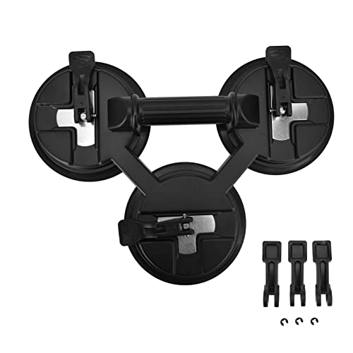 Yueyashux Glass Lifter leistungsstarker Hochleistungssaugne -Becher Marmorindustrie Fixierer Fliesenhandhabung Tool anwendbar für verschiedene Äußere Yueyashux Glass Lifter leistungsstarker Hochleistungssaugne -Becher Marmorindustrie Fixierer Fliesenhandhabung Tool anwendbar für verschiedene Äußere von YUEYASHUX