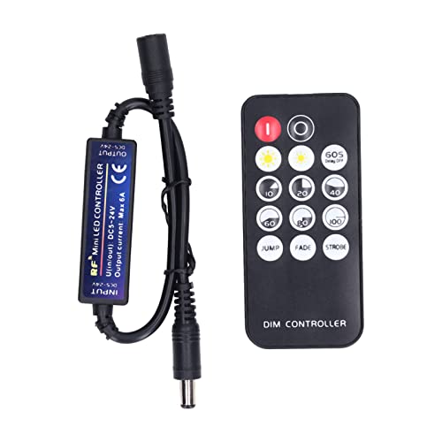 Yueyashux LED Dimmer Controller Mini RF 14 wichtige Fernbedienungshelligkeit für den Haushalt KTV einstellbar Yueyashux LED Dimmer Controller Mini RF 14 wichtige Fernbedienungshelligkeit für den Haushalt KTV einstellbar von YUEYASHUX