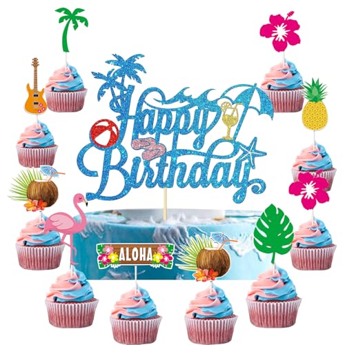 Flamingo Geburtstag Deko,17 Stück Flamingo Cupcake Topper,Hawaii Party Deko Hawaii Tortendeko Sommerpartyzubehör für Mädchen Jungen Kinder Geburtstag Sommer Party Dekoration Flamingo Geburtstag Deko,17 Stück Flamingo Cupcake Topper,Hawaii Party Deko Hawaii Tortendeko Sommerpartyzubehör für Mädchen Jungen Kinder Geburtstag Sommer Party Dekoration von YUEcthynous
