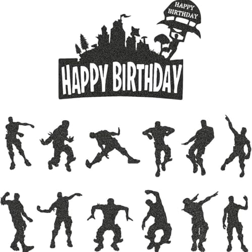 Videospiel Cupcake Toppers, Birthday Kuchenaufsatz, Cake Decoration for Video Games, Happy Birthday Cake Decoration Game Party Supplies for Children Girls Boys Party Cake Videospiel Cupcake Toppers, Birthday Kuchenaufsatz, Cake Decoration for Video Games, Happy Birthday Cake Decoration Game Party Supplies for Children Girls Boys Party Cake von YUEcthynous