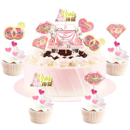 YUEcthynous Hochzeitstorte Dekoration,11 Stück Braut und Bräutigam Jubiläum Party Kuchen Dekoration Hochzeitstorte Topper mit Strass Mr & Mrs Deko für Mädchen Jahrestag Geburtstag Partei YUEcthynous Hochzeitstorte Dekoration,11 Stück Braut und Bräutigam Jubiläum Party Kuchen Dekoration Hochzeitstorte Topper mit Strass Mr & Mrs Deko für Mädchen Jahrestag Geburtstag Partei von YUEcthynous