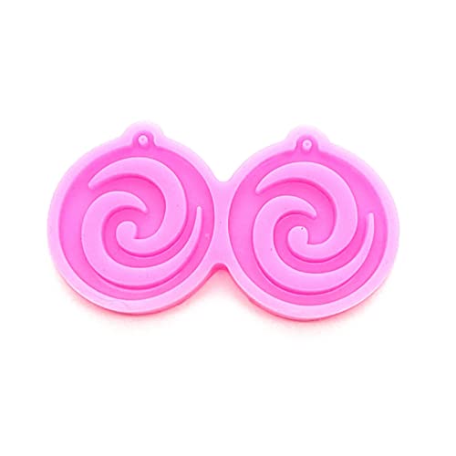 1 x Silikonform für Ohrring und Anhänger, Herz, Stern, Blume, Kunstharz, Kunstbedarf, Schmuck, handgefertigte Formen zum Basteln von Juden 1 x Silikonform für Ohrring und Anhänger, Herz, Stern, Blume, Kunstharz, Kunstbedarf, Schmuck, handgefertigte Formen zum Basteln von Juden von YUGSHNKFC