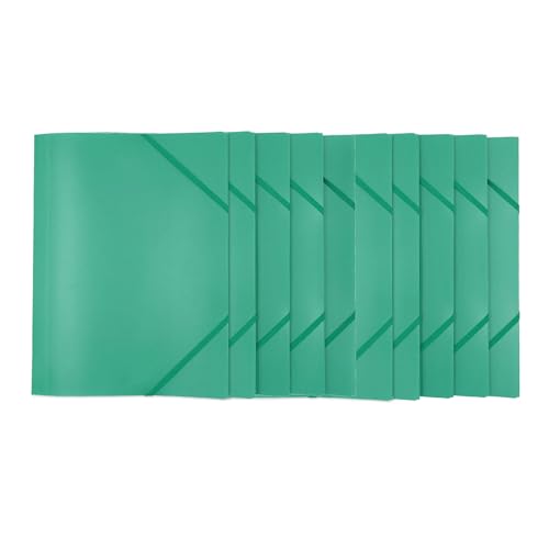 10 Stück A 4 Portfolios Ordner mit Gummiband Aktenordner Eckpost für Schüler Lehrer 10 Stück A 4 Portfolios Ordner mit Gummiband Aktenordner Eckpost für Schüler Lehrer von YUGSHNKFC