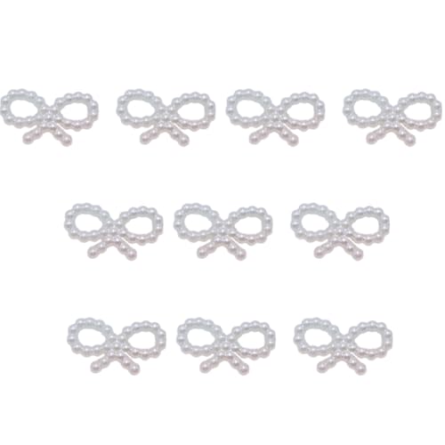 10 Stück Haarspangen mit Perlen und mehreren Arten, Applikationen, für Handschuhe, Kleidung, Nähen, Basteln, Flicken für Haarband 10 Stück Haarspangen mit Perlen und mehreren Arten, Applikationen, für Handschuhe, Kleidung, Nähen, Basteln, Flicken für Haarband von YUGSHNKFC