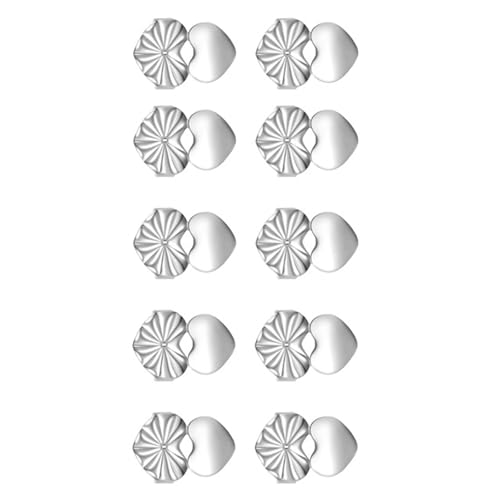 10 Stück schwere Ohrringe Herz Lifter Stabile Ohrstöpsel Retainer Ohrring Verschlüsse für schwere Ohrringe Herzform Schmetterling Ohrring Verschlüsse 10 Stück schwere Ohrringe Herz Lifter Stabile Ohrstöpsel Retainer Ohrring Verschlüsse für schwere Ohrringe Herzform Schmetterling Ohrring Verschlüsse von YUGSHNKFC