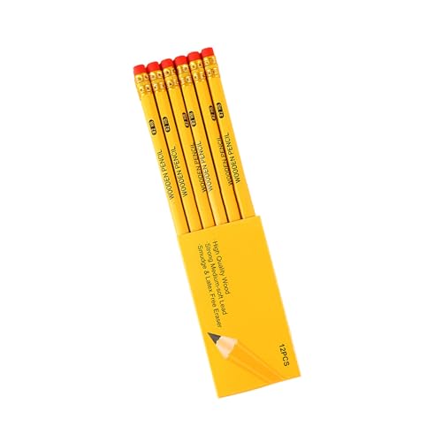 12pcs Hexagonal Grip Wood Bleistift Zeichnenstifte Mit Radiergummi Skizzier Schulbüro Für Schreibtuchbüro 12pcs Hexagonal Grip Wood Bleistift Zeichnenstifte Mit Radiergummi Skizzier Schulbüro Für Schreibtuchbüro von YUGSHNKFC