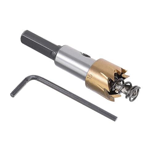 16 Mm Lochsäge HSS Hochgeschwindigkeit Stahlbohrer Bitlochschneider Für Edelstahl Aluminium Metall Holz Kunststoffzubehör 16 Mm Lochsäge HSS Hochgeschwindigkeit Stahlbohrer Bitlochschneider Für Edelstahl Aluminium Metall Holz Kunststoffzubehör von YUGSHNKFC