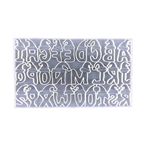24 Buchstaben, Schlüsselanhänger, Epoxidharz, Form, Ohrringe, Halskette, Anhänger, Silikon 24 Buchstaben, Schlüsselanhänger, Epoxidharz, Form, Ohrringe, Halskette, Anhänger, Silikon von YUGSHNKFC