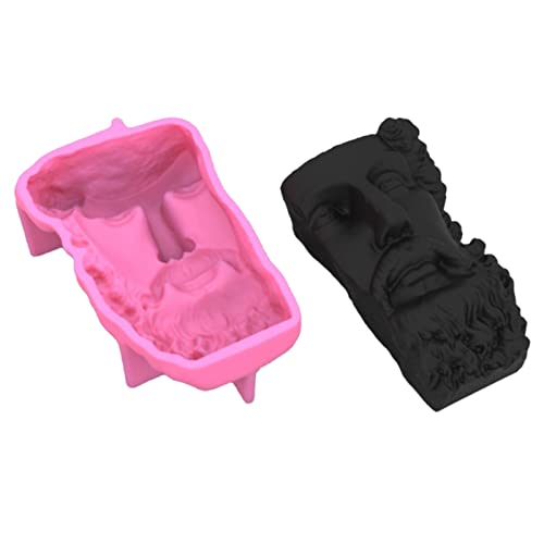 3D-Seifenform mit Westernstatue, Epoxidharz, handgefertigte Seifenformen für Dekorationen von YUGSHNKFC