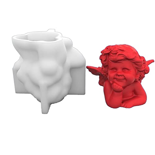 3d Little Engelsform Silikonform Plasters Form Handgefertigt Duftende Kerzenseife Ornament Formen Nicht Stick 3d Little Engelsform Silikonform Plasters Form Handgefertigt Duftende Kerzenseife Ornament Formen Nicht Stick von YUGSHNKFC