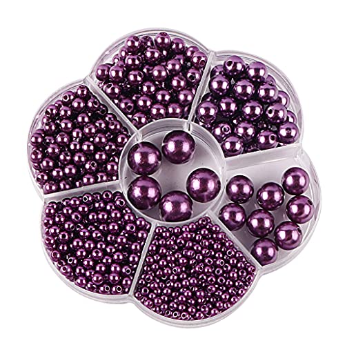 3mm4 Mm 6 Mm 8 Mm 10 Mm 12 Mm Runde Falsche Perlen Perlen Lose Armband Perlen 12 Color Perlperlen Mit Loch Für Handwerk von YUGSHNKFC