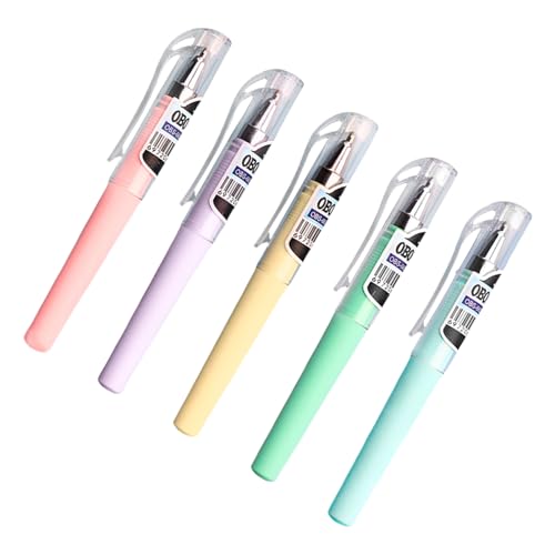 5 Stück kurzer Gelschreiber, 0,5 mm, glattes Schreiben, schnell trocknende Tinte, Taschenformat, Gelschreiber für Tagebücher, Notizen, Schreiben, Taschenformat für Notizblöcke, Journaling 5 Stück kurzer Gelschreiber, 0,5 mm, glattes Schreiben, schnell trocknende Tinte, Taschenformat, Gelschreiber für Tagebücher, Notizen, Schreiben, Taschenformat für Notizblöcke, Journaling von YUGSHNKFC