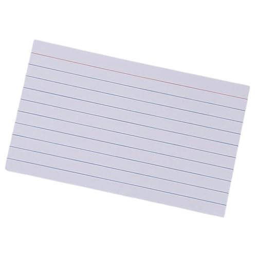 50 Blatt farbige Notizkarten zum Schreiben, Tagebuch, Studium, 7,6 x 12,7 cm breit, liniert, Lernkarte, Notizkarte, liniert, farbige Karteikarten 50 Blatt farbige Notizkarten zum Schreiben, Tagebuch, Studium, 7,6 x 12,7 cm breit, liniert, Lernkarte, Notizkarte, liniert, farbige Karteikarten von YUGSHNKFC