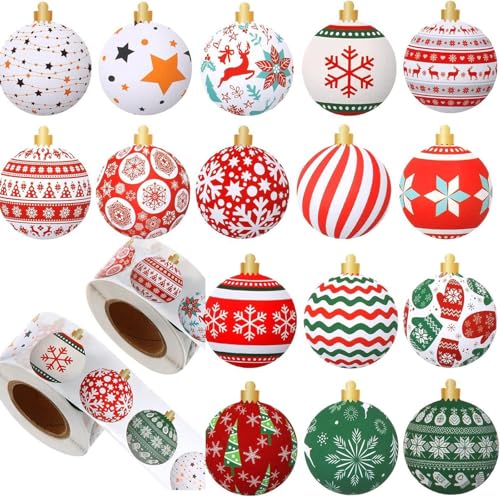 500 Zählungen Weihnachtsdekorationsaufkleber 1.2 Zoll Kleber Wickel Etiketten Für Journal Scrapbooking Und Verpackung Weihnachtsdekoration Roll 500 Zählungen Weihnachtsdekorationsaufkleber 1.2 Zoll Kleber Wickel Etiketten Für Journal Scrapbooking Und Verpackung Weihnachtsdekoration Roll von YUGSHNKFC