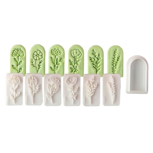 7 x Blumen-Ohrringhersteller, Schmuckherstellung, kreatives Marktzubehör für Bastelliebhaber und Mode-Enthusiasten von YUGSHNKFC