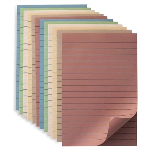 8 PCs Retro Farbgekleidete Sticking Notizen Einfache Notizblock 8 PCs Retro Farbgekleidete Sticking Notizen Einfache Notizblock von YUGSHNKFC