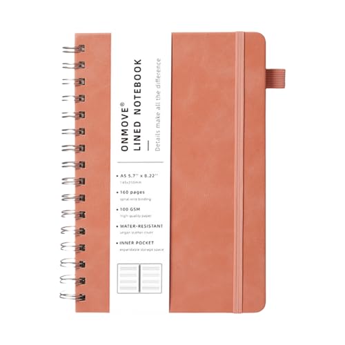 A 5 Schreibwaren Notizbücher mit Gummiband Reise-Notizbuch Spiralen Notizbuch Journal Notizbuch Business Notizblöcke von YUGSHNKFC