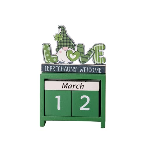 Adventskalender aus Holz, Tafelaufsätze, Dekorationen, Patricks Day Countdown mit hölzernen Zahlenkarten für Familie Adventskalender aus Holz, Tafelaufsätze, Dekorationen, Patricks Day Countdown mit hölzernen Zahlenkarten für Familie von YUGSHNKFC