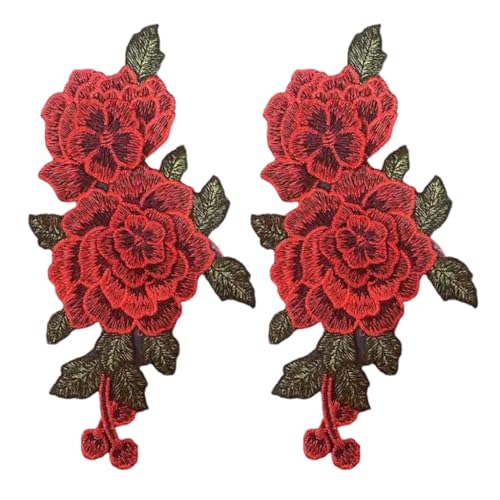 Auffällige Blumen Stoff übergroße Aufnäher für Hochzeit/Abendkleid Kleidung Patches von YUGSHNKFC