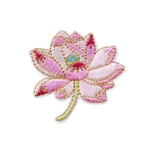 Bestickte Flicken mit Blumen, Reparaturflicken zum Aufbügeln oder Aufnähen für Kleidung, Tasche Bestickte Flicken mit Blumen, Reparaturflicken zum Aufbügeln oder Aufnähen für Kleidung, Tasche von YUGSHNKFC