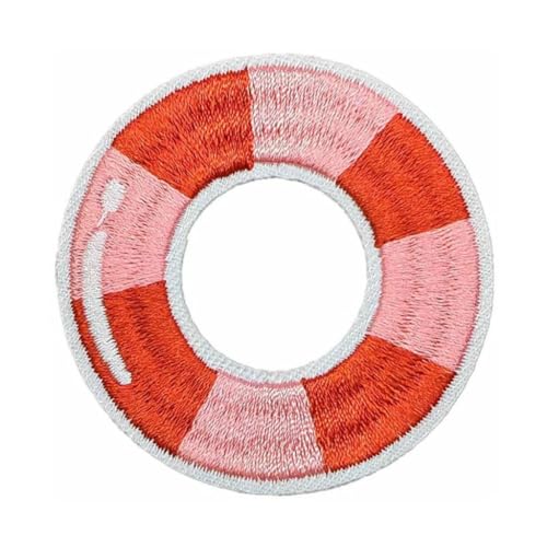 Bestickter Stoffaufnäher mit Strandmotiv zum Aufbügeln für Kleidung, Jacken, Jeans, Rucksäcke Bestickter Stoffaufnäher mit Strandmotiv zum Aufbügeln für Kleidung, Jacken, Jeans, Rucksäcke von YUGSHNKFC