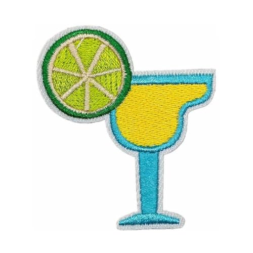 Bestickter Stoffaufnäher mit Strandmotiv zum Aufbügeln für Kleidung, Jacken, Jeans, Rucksäcke von YUGSHNKFC