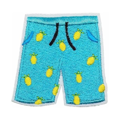 Bestickter Stoffaufnäher mit Strandmotiv zum Aufbügeln für Kleidung, Jacken, Jeans, Rucksäcke von YUGSHNKFC