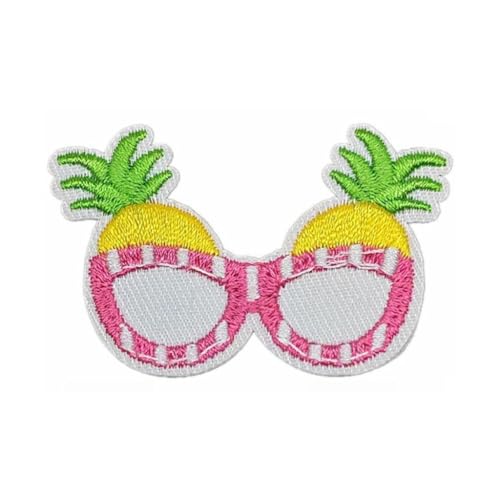 Bestickter Stoffaufnäher mit Strandmotiv zum Aufbügeln für Kleidung, Jacken, Jeans, Rucksäcke von YUGSHNKFC
