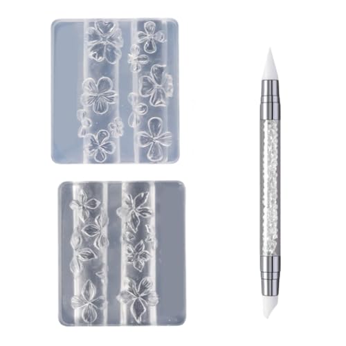 Blumennägel Kunstset Silikonformen Und Schnitzstift Für Epoxidharz Schmuck Professionelle Handwerksmittel Hibiskus Kirschen Blüte Nagel Charme Formen Blumennägel Kunstset Silikonformen Und Schnitzstift Für Epoxidharz Schmuck Professionelle Handwerksmittel Hibiskus Kirschen Blüte Nagel Charme Formen von YUGSHNKFC