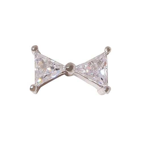 Bogennagel Charms Bowknot Strücksteine ​​Nagelkunst Liefert Glänzende Perle Kristallschmuck Bogen NAGE NAGE KUNST ENTRAGEN von YUGSHNKFC