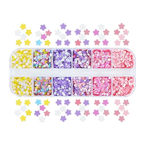 Bunte Blumenglitterflocken Für Harz Shaker Formfüller Epoxy Harzform Glitzer Füllung Blumennägelkunst Pailletten von YUGSHNKFC