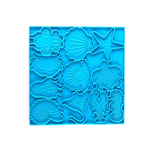 Cartoon Marine Animal Epoxy Harz von YUGSHNKFC