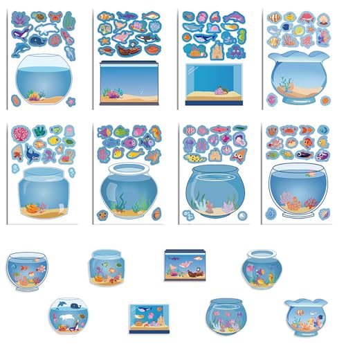 Cartoon Szenenaufkleber Miniaturaquarium Für Scrapbooking Journal Planer Kinderzimmer Kinderzimmer Wanddekoration Interaktive Familienaktivität Cartoon Szenenaufkleber Miniaturaquarium Für Scrapbooking Journal Planer Kinderzimmer Kinderzimmer Wanddekoration Interaktive Familienaktivität von YUGSHNKFC