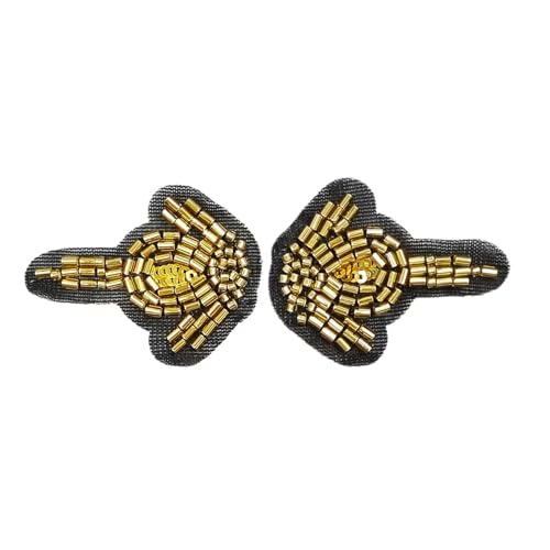Elegante Perlenstickstätte Hals Patches Handgefertigtes Stoff Applikat Für Retro Mode Enthusiasten Und Handwerksliebhaber Elegante Perlenstickstätte Hals Patches Handgefertigtes Stoff Applikat Für Retro Mode Enthusiasten Und Handwerksliebhaber von YUGSHNKFC