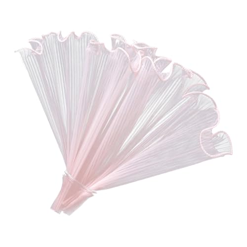 Elegantes weißes Organza-Spitzenband mit Rüschen, Plissee-Rand für Hochzeitskleider, Dekorationen und Bastelprojekte Elegantes weißes Organza-Spitzenband mit Rüschen, Plissee-Rand für Hochzeitskleider, Dekorationen und Bastelprojekte von YUGSHNKFC