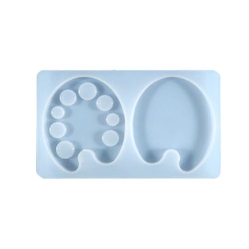 Farbpaletten-Clips, Kunstharzform, Skizzierbrett, Clip, Harzform, Farbschalen, Clip, Epoxid-Form für Harzguss-Dekorationen Farbpaletten-Clips, Kunstharzform, Skizzierbrett, Clip, Harzform, Farbschalen, Clip, Epoxid-Form für Harzguss-Dekorationen von YUGSHNKFC