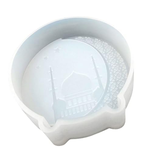Fondant Schokoladenform Moon Burles Muster Silikonform Duft Kerze Schimmel Festival Tisch Ornament Werkzeug von YUGSHNKFC