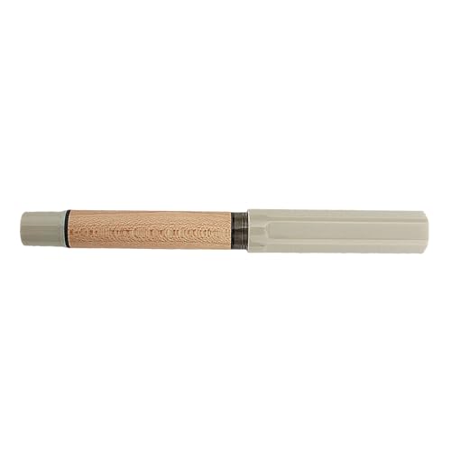Füllfederhalter aus Holz, 0,38 mm Spitze, großer Tinten-Konverter, ergonomischer Griff, Füllfederhalter für Journaling, Schreiben, Zeichnen, Signieren, Schreibgerät Füllfederhalter aus Holz, 0,38 mm Spitze, großer Tinten-Konverter, ergonomischer Griff, Füllfederhalter für Journaling, Schreiben, Zeichnen, Signieren, Schreibgerät von YUGSHNKFC