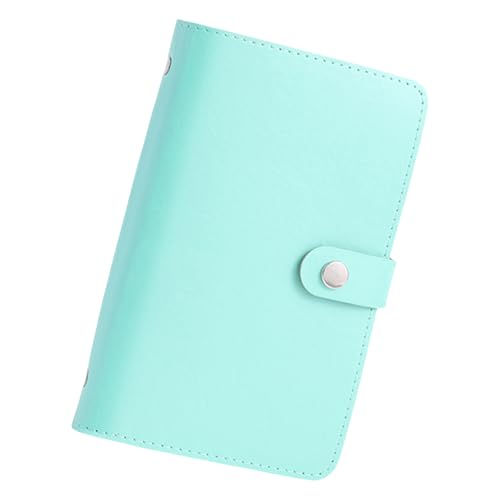 Geldalbum mit 50 Fächern, Leder, 17,8 x 12,7 cm, Geldscheine, Sammelhalter, Papier-Geldaufbewahrungsbuch für Sammler von YUGSHNKFC