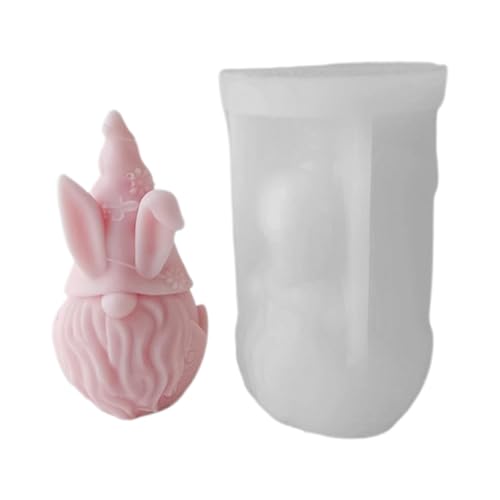 Gesichtslose Zwergförmige Silikonformen Epoxidharzformen Tisch Ornament Form Kerzenkerze Making Werkzeug Einfach Zu Reinigen Zu Reinigen von YUGSHNKFC