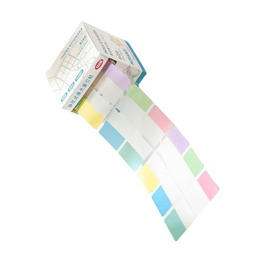 Glitzernde, bunte Seitenetiketten, beschreibbar, PET-Seitenmarker, Haftnotizen, Klebeetiketten zum Markieren von bunten Tabs Glitzernde, bunte Seitenetiketten, beschreibbar, PET-Seitenmarker, Haftnotizen, Klebeetiketten zum Markieren von bunten Tabs von YUGSHNKFC
