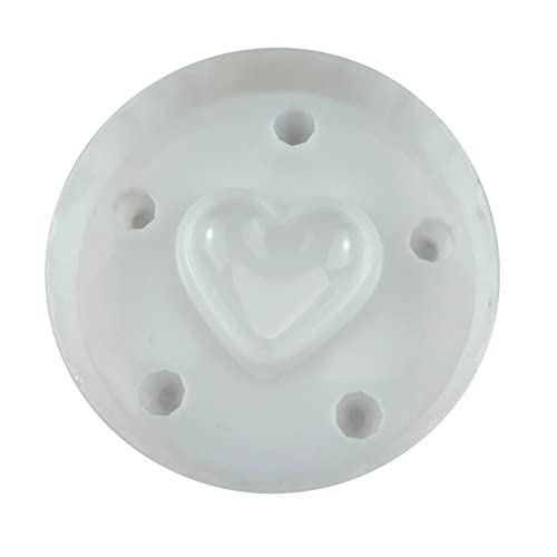 Handgefertigte Produkte Fünf Löcher Liebe Orament Silikonform Duft Gypsum Drop Kleber Telefonständer Für Dekoration von YUGSHNKFC